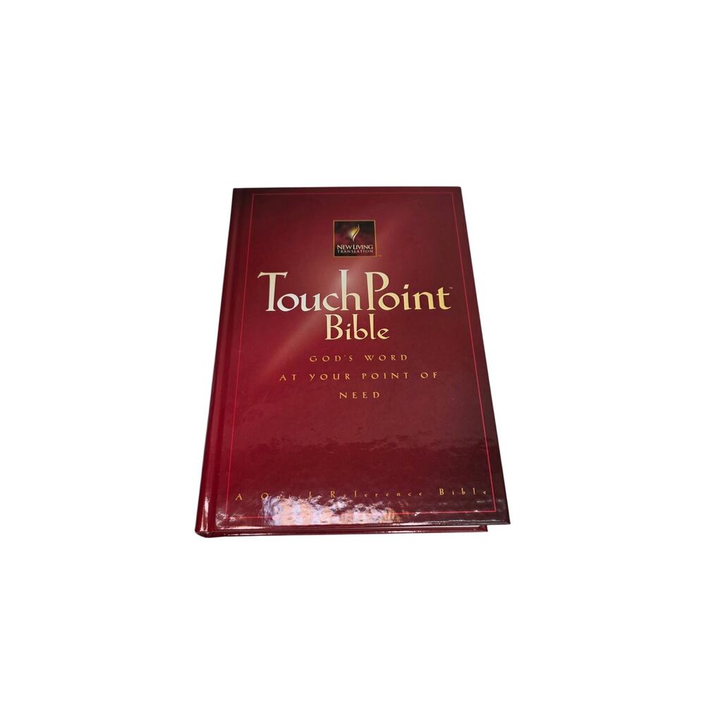 TouchPoint Bible NLT  Hardcover Red Guideposts New Living Translation